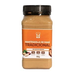 crema mantequilla de mani max fit tradicional